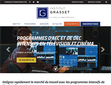Tablet Screenshot of institut-grasset.qc.ca